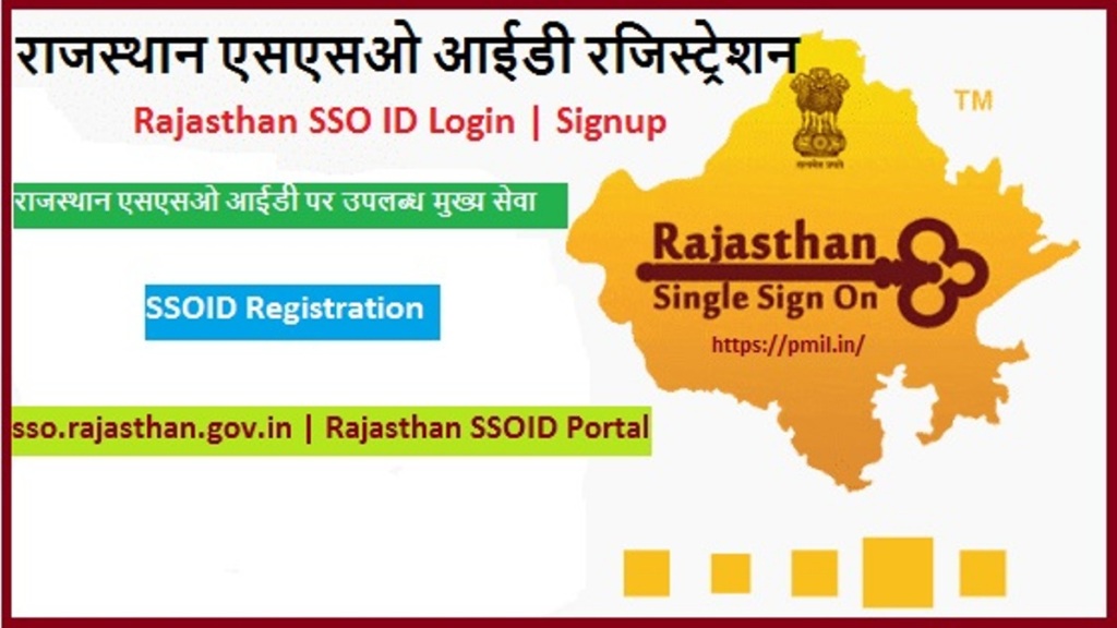 Registration SSOID Rajasthan