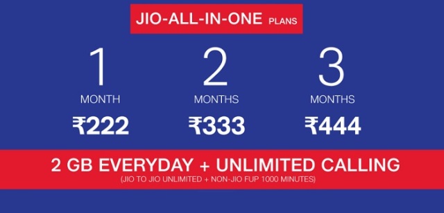 JIO All In One Plan