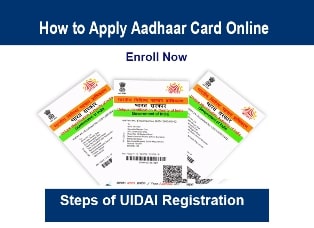 Aadhar Card Apply Online