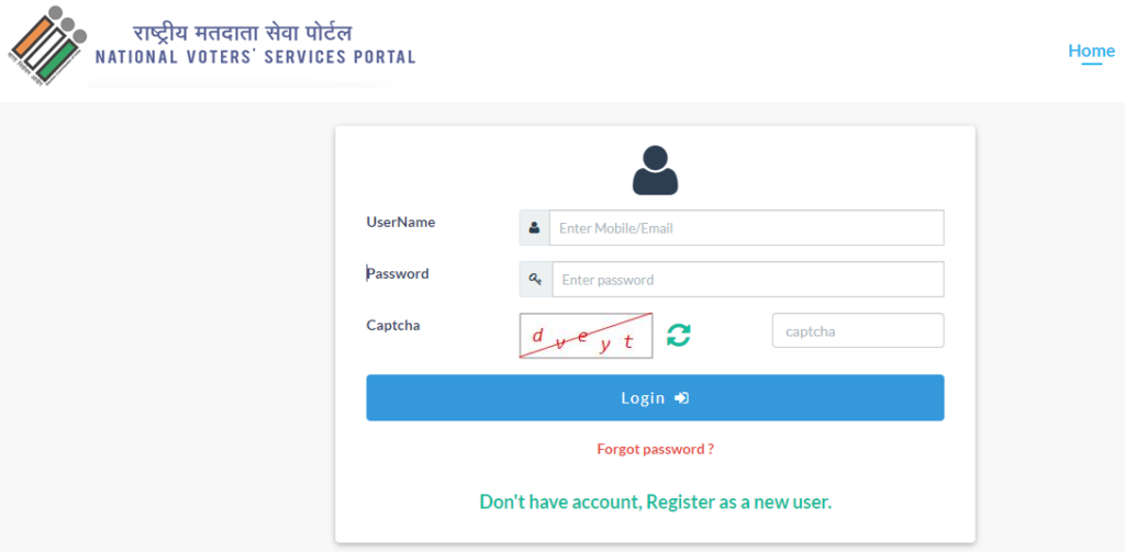 Haryana Voter ID Card Online Registration