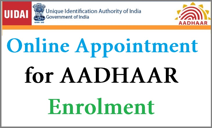Aadhar Card Appointment Online