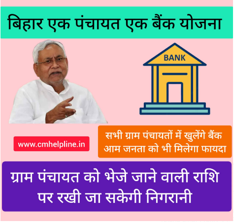 Bihar Ek Panchayat Ek Bank Yojana