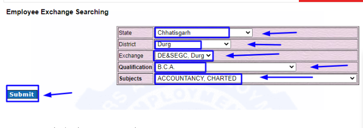 CG Berojgar Bhatta List मे अपना नाम चेक करें